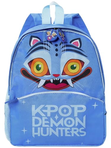 K-Pop Demon Hunters Derpy Tiger Blue Backpack