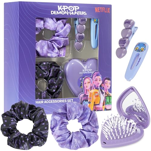 Get Trend Kpop Demon Hunters Huntrix Hair Accessories Set