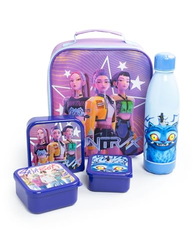 KPop Demon Hunters Purple Lunch Bag